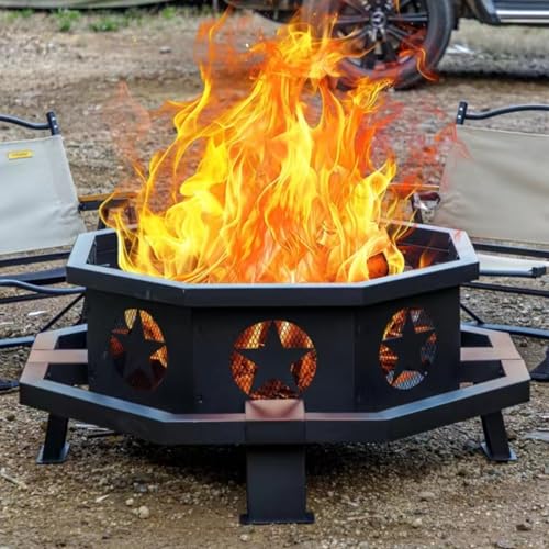 Panovue 42 inch Fire Pit for Outside